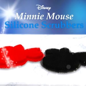 Minnie Mouse Silicone Scrubbers NWT
